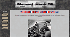 Desktop Screenshot of debarquement1944.11vm-serv.net