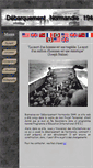 Mobile Screenshot of debarquement1944.11vm-serv.net